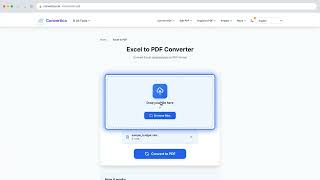 How to Convert Excel to PDF (Free, Online, No Sign-Up) | Convertica