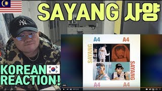 Korean Hiphop Junkie react to SAYANG - A4 (ENG SUB)