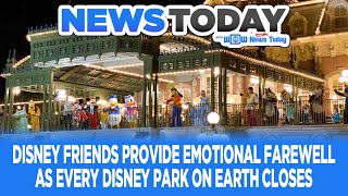 Emotional farewell as disney parks ...