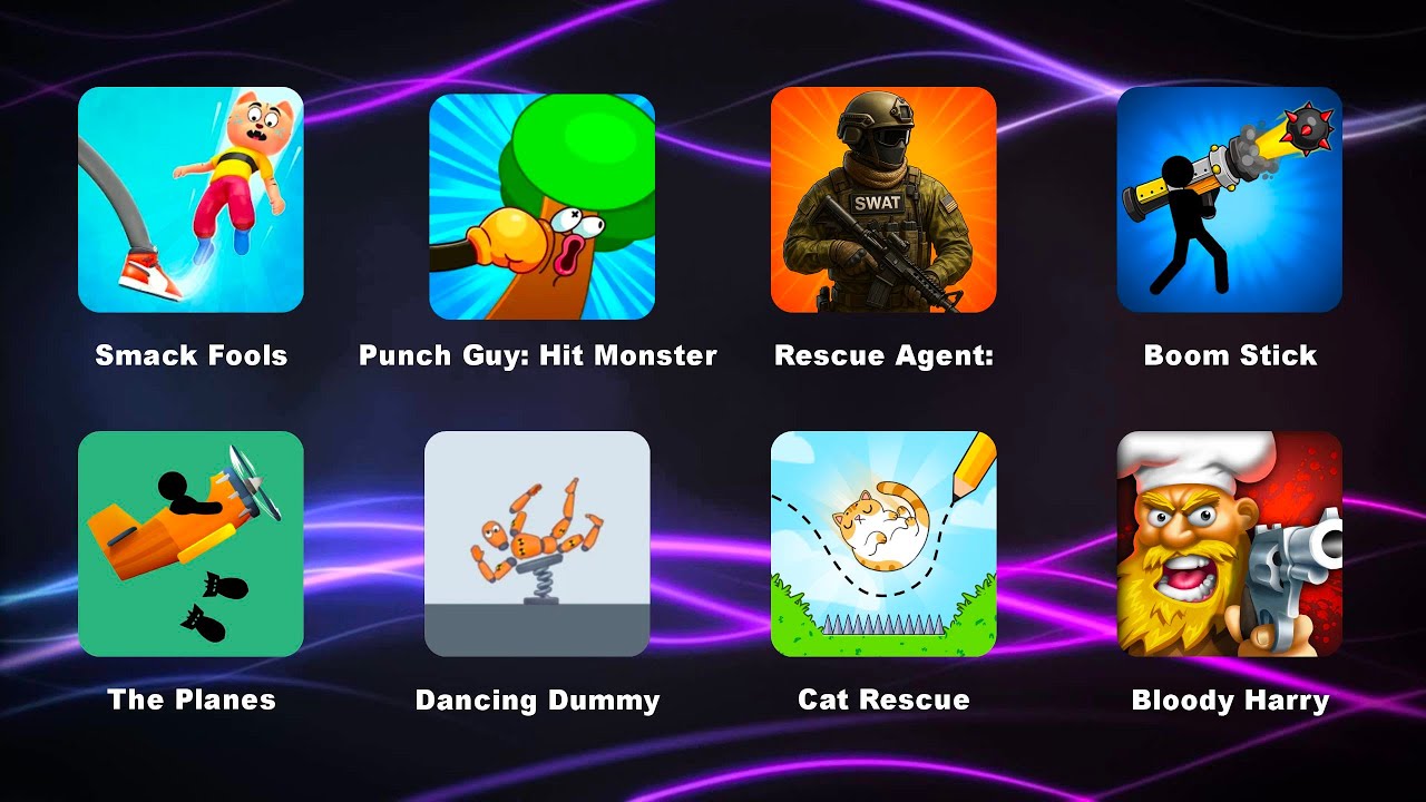 Punch Guy Hit Monster