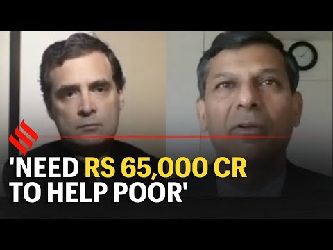 Need Rs 65,000 Cr to help poor: Raghuram Rajan tells Rahul Gandhi
