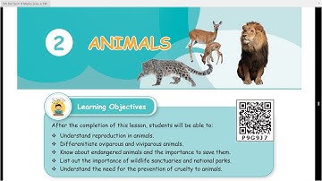 ANIMALS - PART-1 - UNIT 2 - TERM-3 - SCIENCE - 5TH STANDARD - ENGLISH MEDIUM