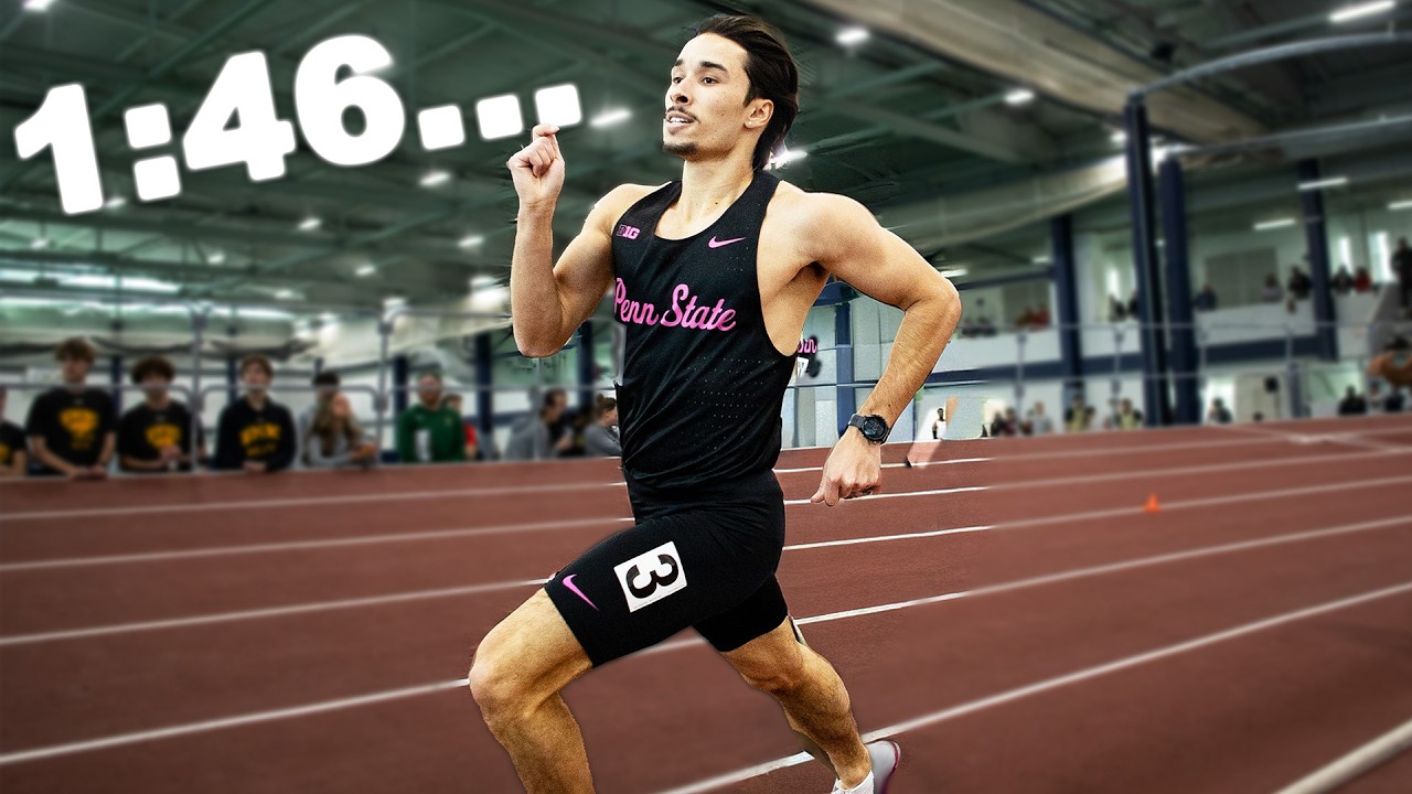 Я пробежал 800 метров за 