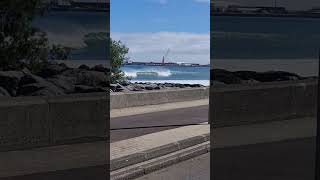 #surfing conditions #praiadavitoria #azores #surf #wave #veganathlete 14:38 21/09/2023
