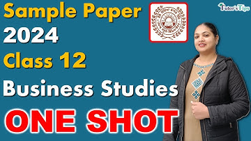 PSEB Business Studies Decoded: Class 12 Sample Paper 2024 One Shot | 2023-24 Session