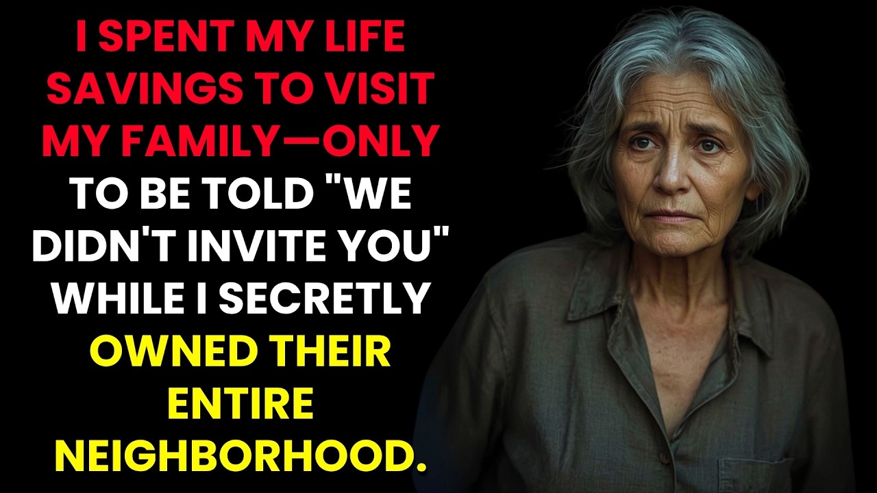 Spent My Savings To Visit — We Didn't Invite You Was Their Welcome