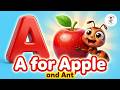 Phonics for Kids: A for Apple, A for Ant &amp; More! | Alphabet Learning for Toddlers