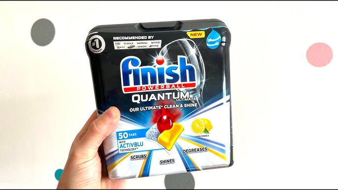 Try New Finish Ultimate Plus, our next generation of dishwashing tablet 