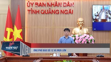 Quảng Ngãi: Ứng phó bão số 12 và mưa lớn  | QNgTV