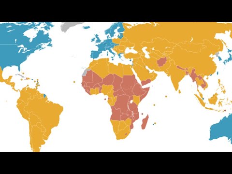 Video: Agrupación de países del mundo moderno. Clasificación económica de los países