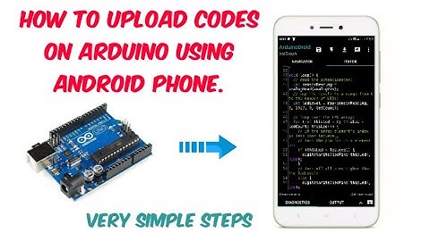 How to upload codes on Arduino Uno using android phone. #arduino #arduinouno #arduinoproject #basic
