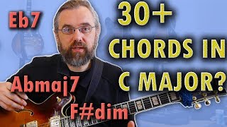 30+ Chords in C major? 🤔 -  Boost your chord progressions and jazz harmony