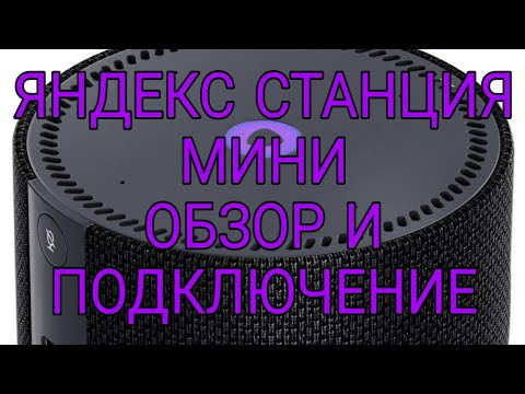 Яндекс станция Мини. Обзор и подключение.
