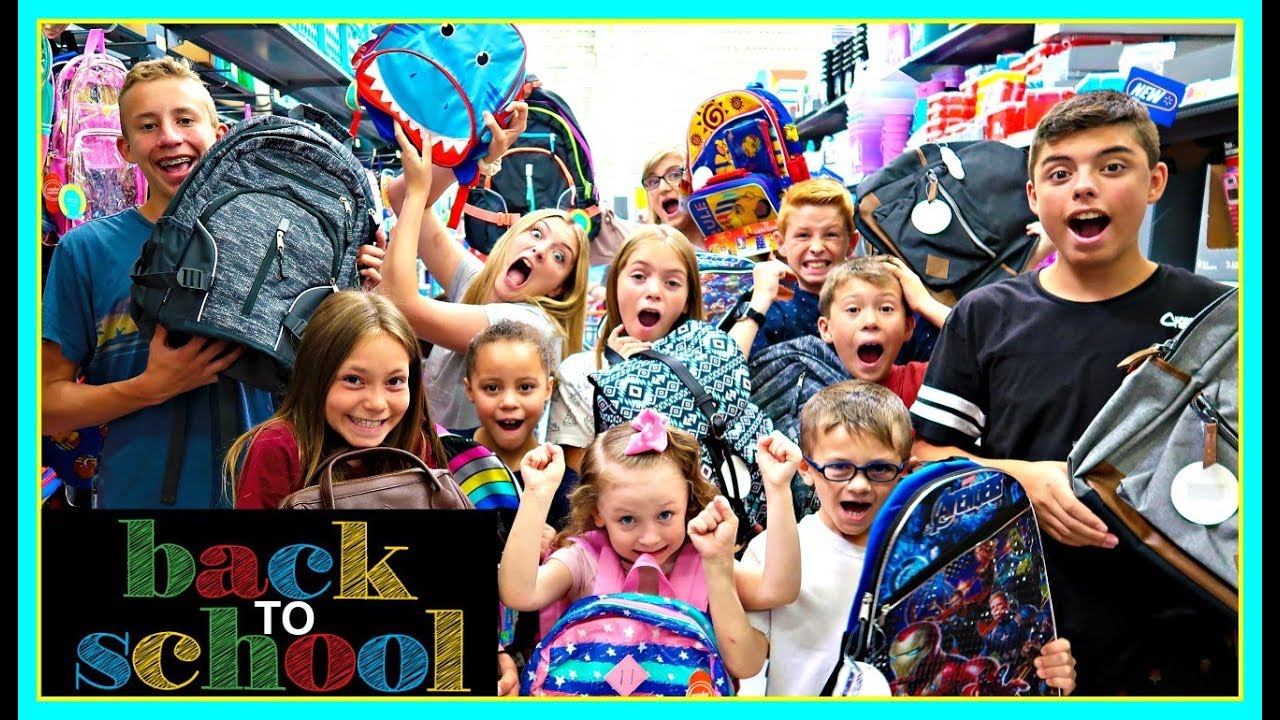 WHICH ONE!?  BACK TO SCHOOL BACKPACK SHOPPING!