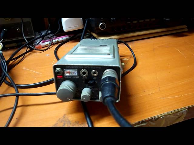 21MHz MIZUHO MX-21S SSB/CW Transceiver - YouTube