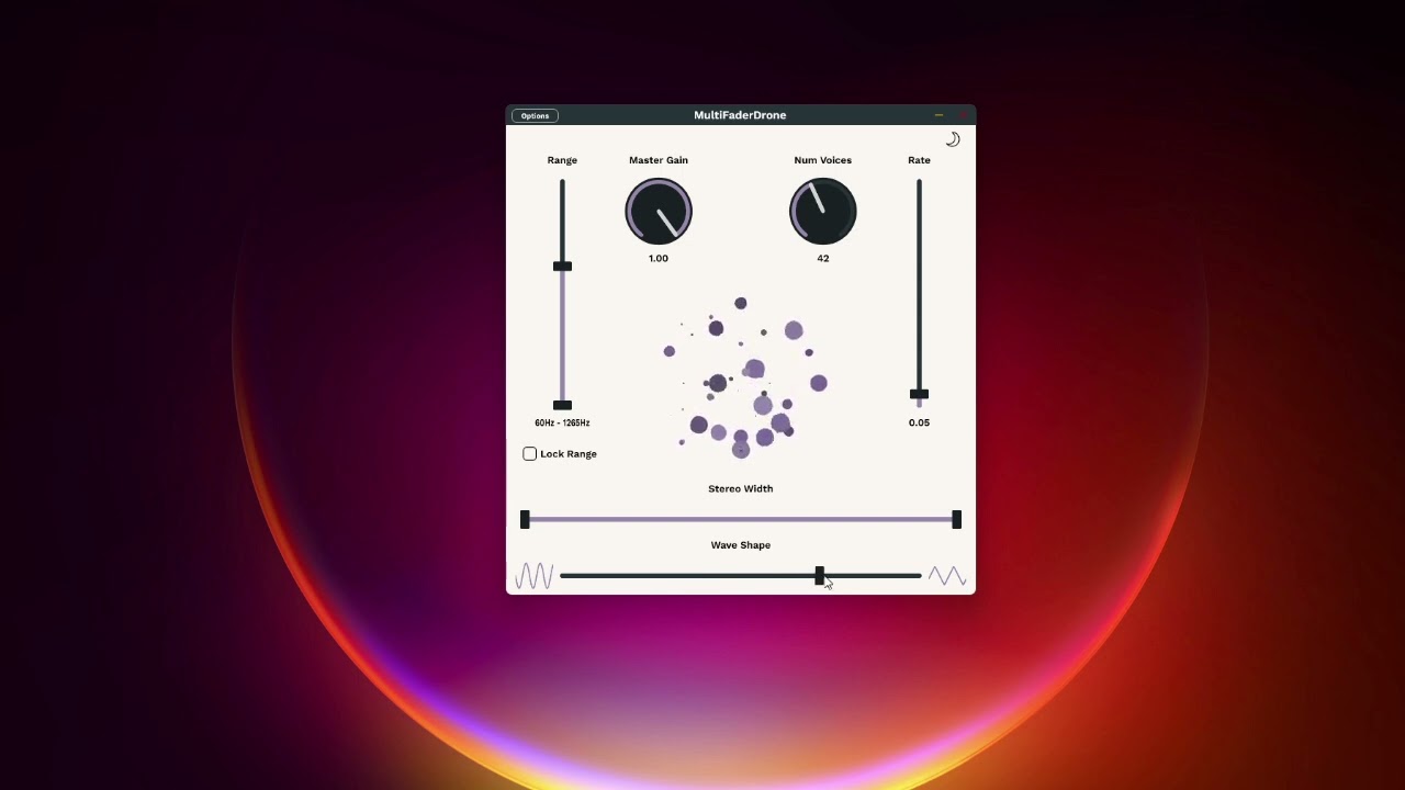Multi-fader Drone Demo