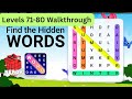 Word Search Explorer Walkthrough Levels 71 80