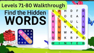 Word Search Explorer Walkthrough | Levels 71-80 screenshot 3