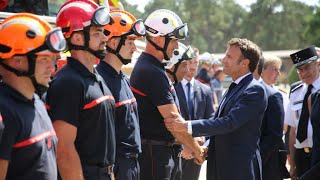 Macron tours blaze devastation as firefighters battle French wildfires • FRANCE 24 English Net Worth