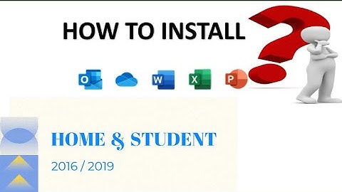 How to Install MS Office after Format | Office Home & Student-2016,2019 |