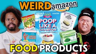 Eating The Weirdest Foods We Could Find on Amazon | People Vs. Food