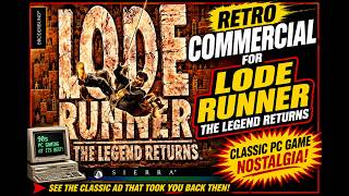Remember Lode Runner? The Legend Returns Commercial