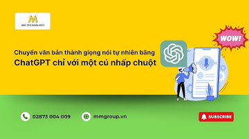 Tạo Giọng Đọc Chuyên Nghiệp Cho Video, Podcast với ChatGPT và AI Text-to-Speech