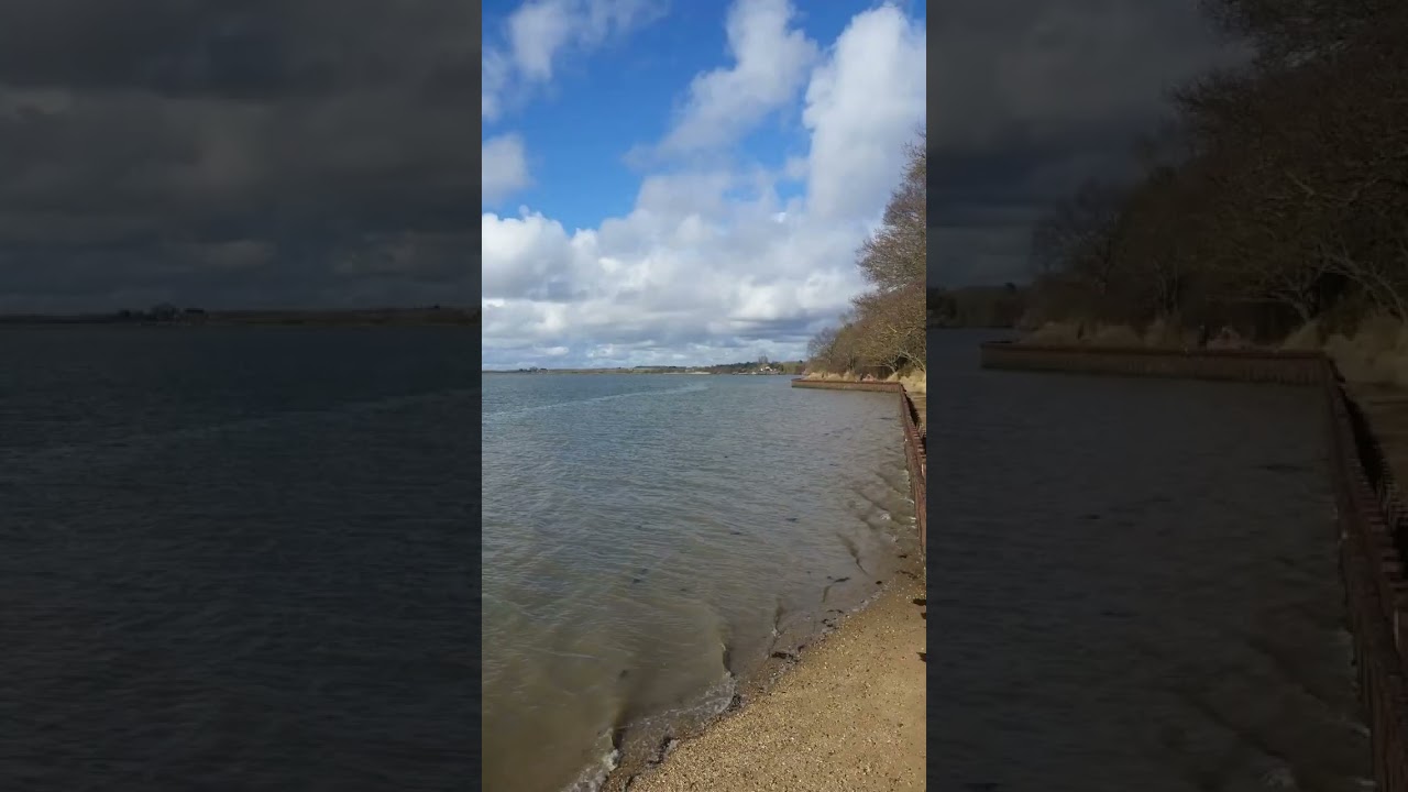 River Stour ~  The boundary between Essex and Suffolk. 
