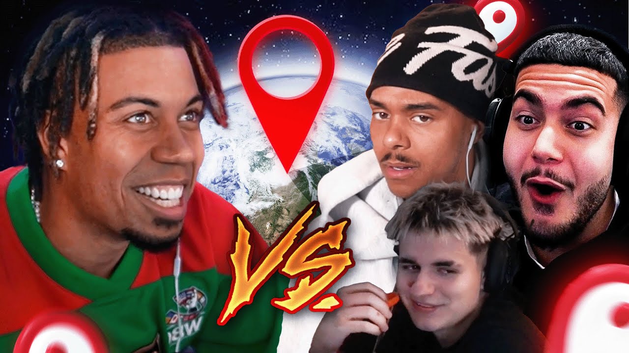 😱SIDNEY vs 3 STREAMER IN GEOGUESSR📍🌍 mit Willy, Rohat & Eldos🔥