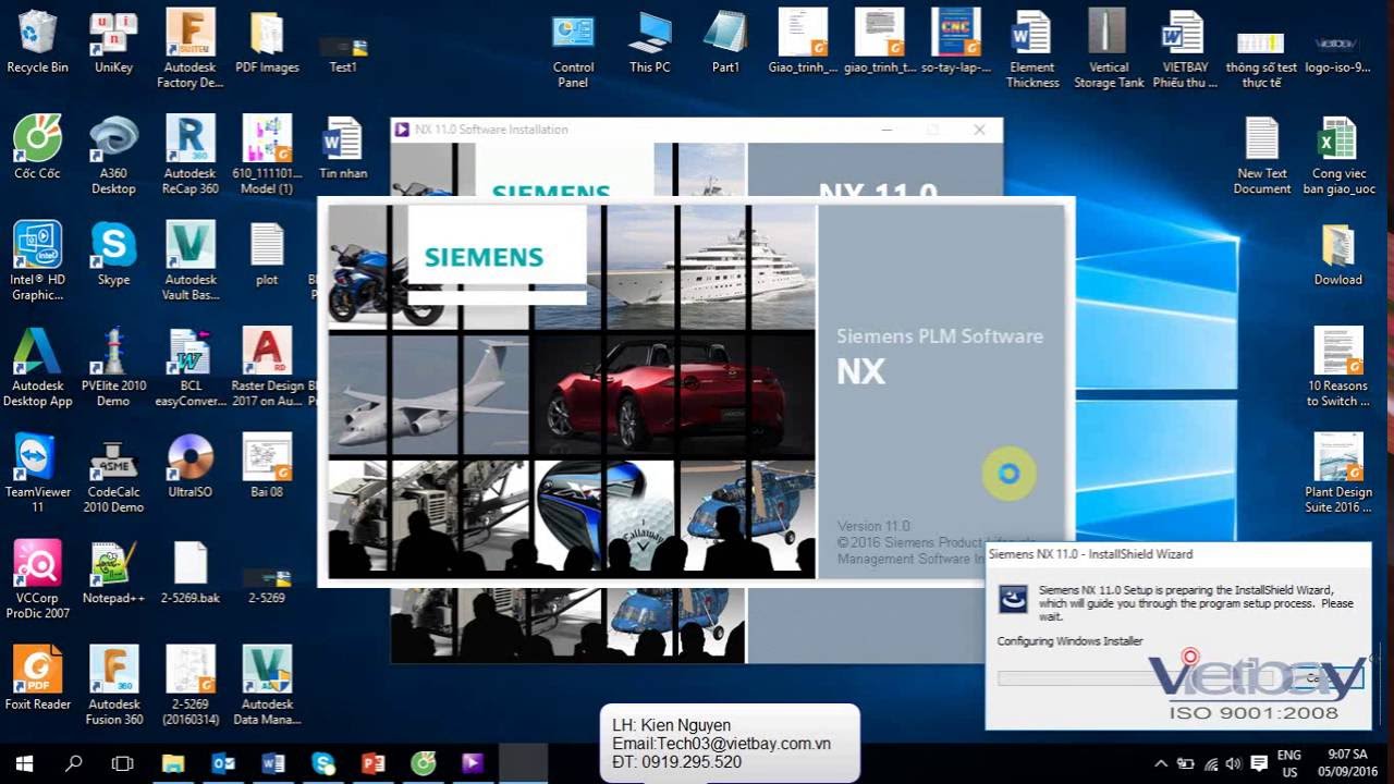Hướng dẫn cài đặt NX 11 | Windows7| Windows8.1| Windows10 |64Bit