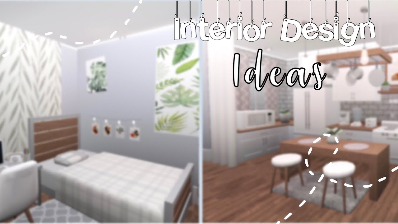 Interior Design Ideas! House Tour! | Welcome to Bloxburg - YouTube
