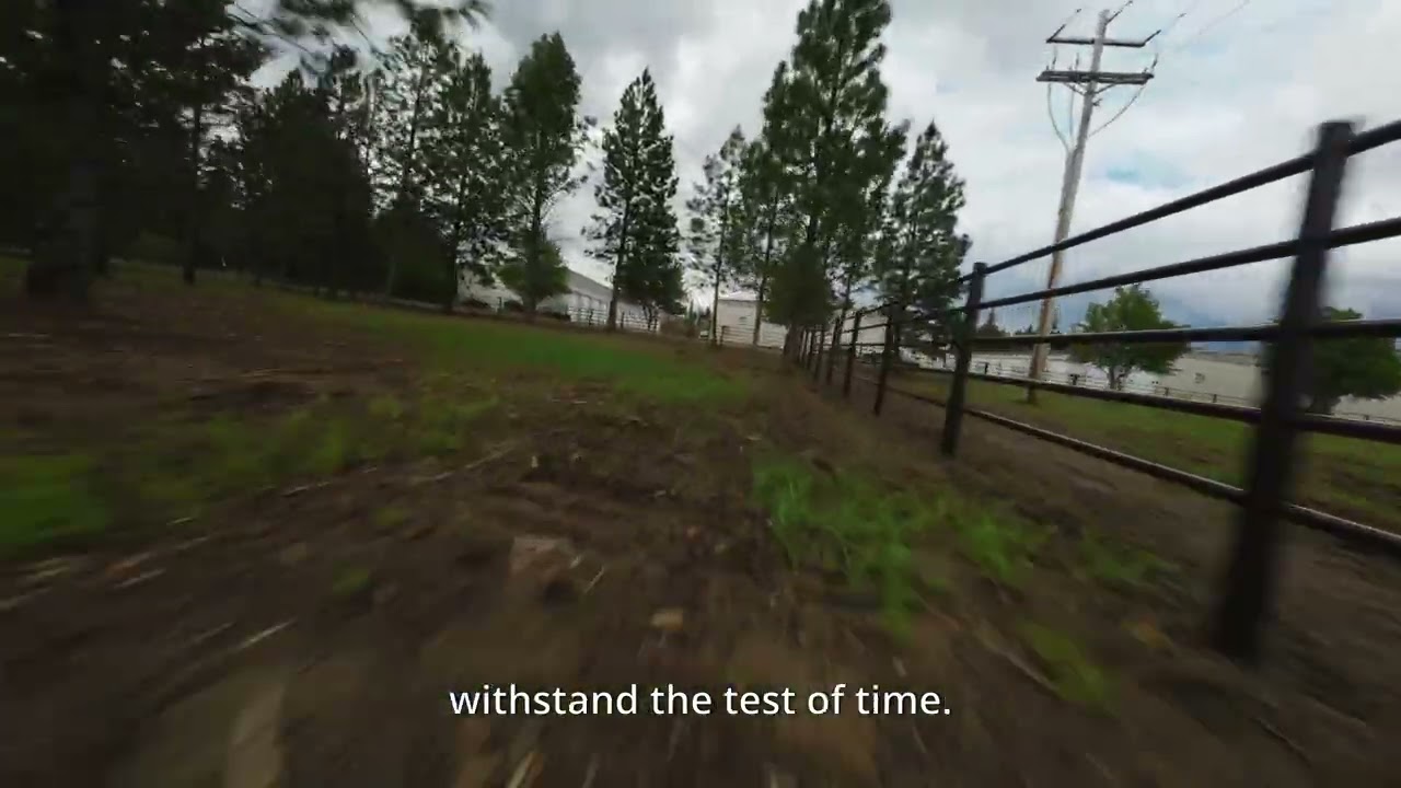 Estate Fencing – Drone Tour of a Beautiful Horse Fence from Noble Panels Built by Hold Em Fencing