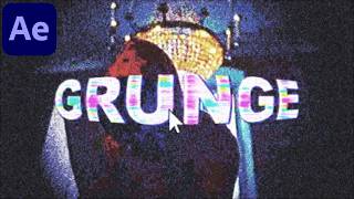 How to make this Trending GRUNGE Effect in After Effects