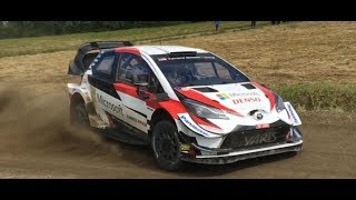 Jari-Matti Latvala Rally Finland 2019 test Toyota Yaris WRC
