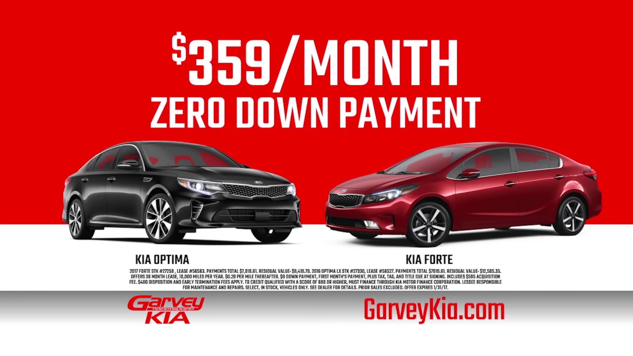 Garvey Kia--Two Cars, One Payment - YouTube