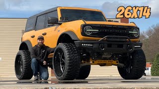 Sky High: Unveiling the Wildest Lifted Ford Bronco on 26x14 Wheels & 37” Tires