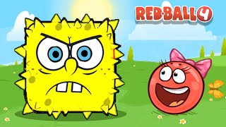 Spongebob Red Ball 4 Sam Friends