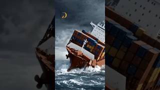 Why Ships Sink Even Without A Hole! 🚢💥 Cargo Shifting Secret #Shorts