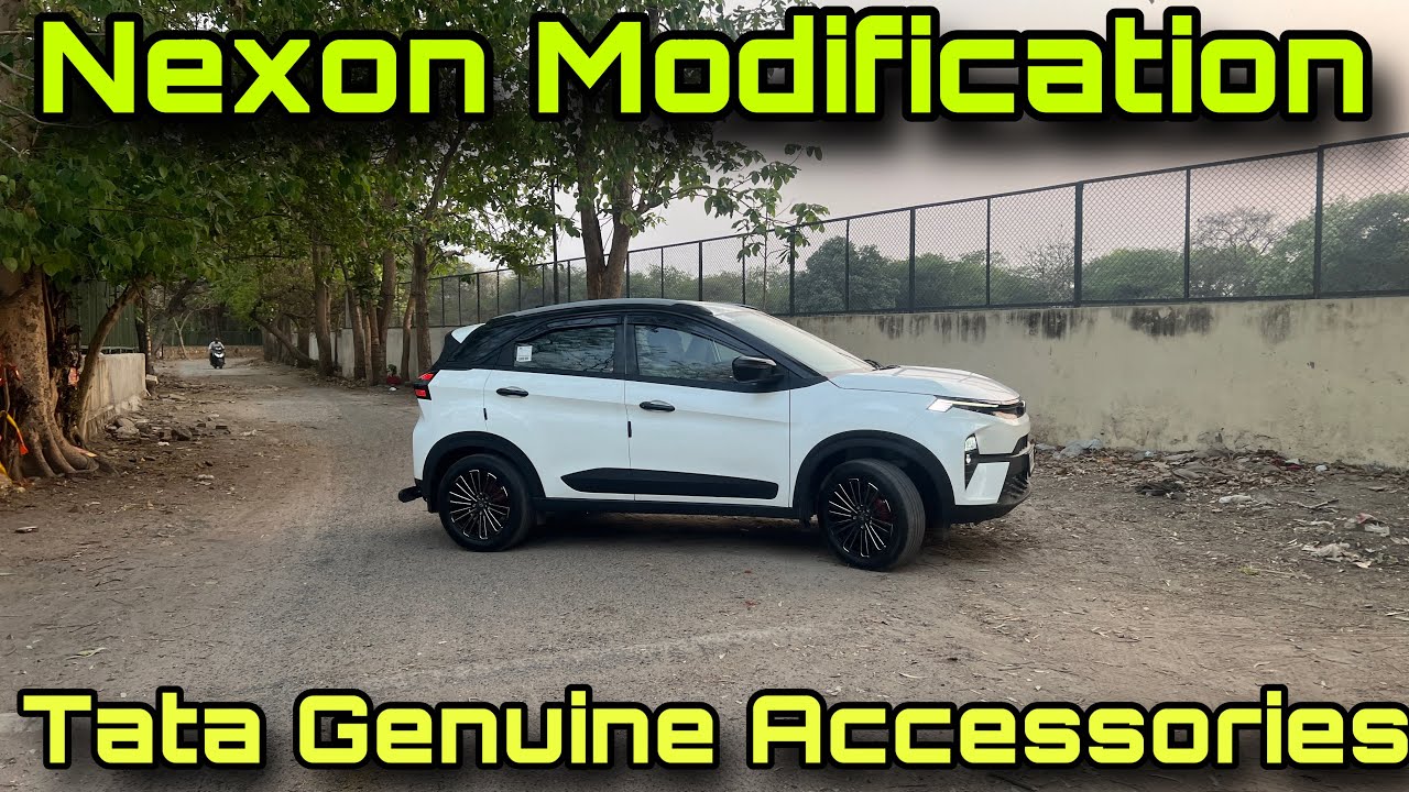 Nexon Smart Plus S Modification 🤩Nexon Facelift Modified 🤩 Nexon Modification With Price 🤩 