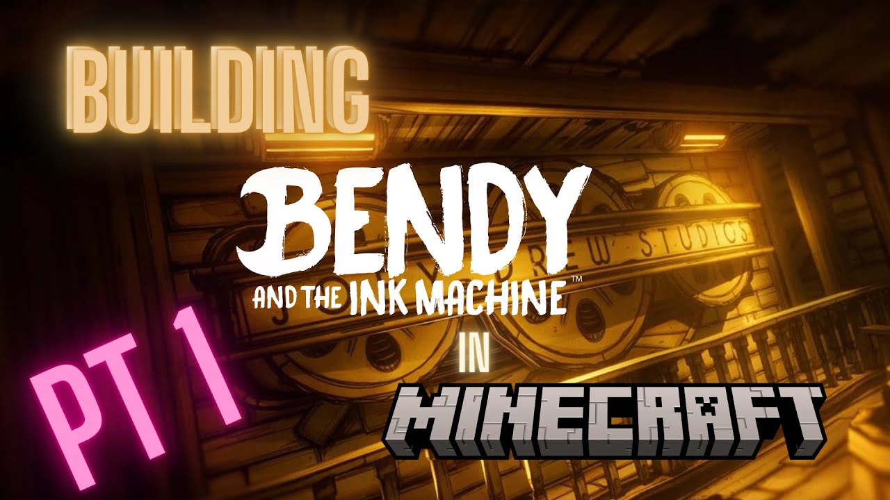 Minecraft Ink Machine Build Building Bendy and The Ink Machine in Minecraft Part 1 (Kinda) - YouTube