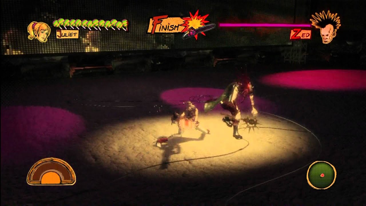 Lollipop Chainsaw Punk Rock Zombie Zed Boss Fight YouTube