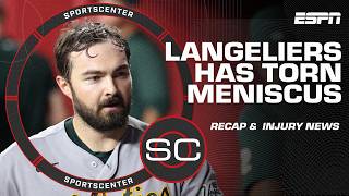 Yankees & Dodgers win, Dylan Cease shutout + Shea Langeliers knee injury news | SportsCenter