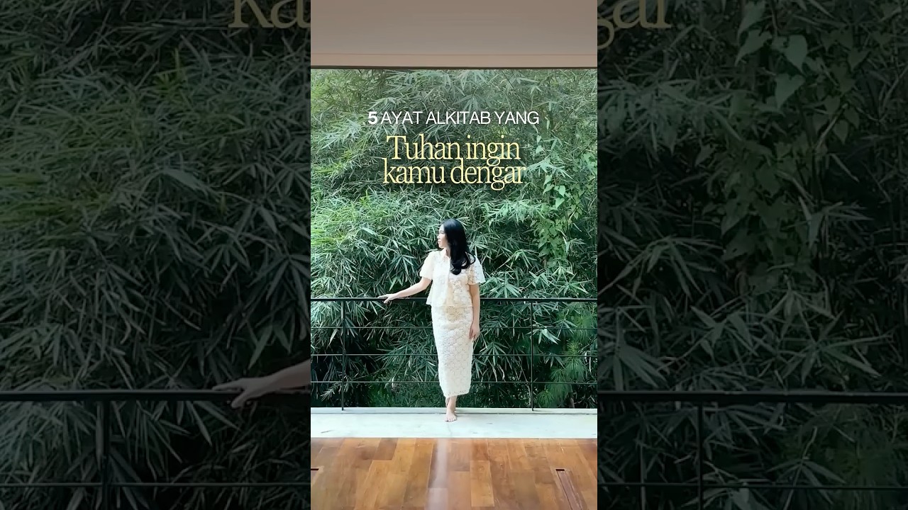 Ada kata-kata yang nggak sekadar tulisan, tapi napas hidup dari Tuhan.✨