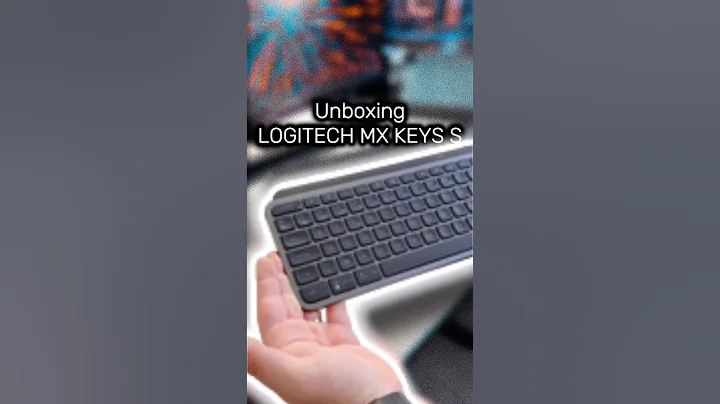 Logitech MX Keys S Unboxing