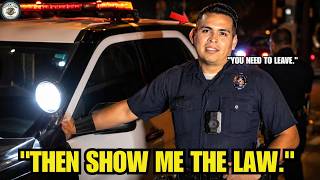 Cop Says It's Illegal, Then Can't Name the Law | First Amendment Audit | 1st amendment audit