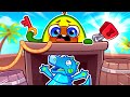 🎈 Dinosaur Colorful Slides Song 🔴 Run Faster! + More Kids Songs and Nursery Rhymes by VocaVoca🥑