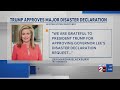 Trump approves major disaster declaration; Blackburn responds