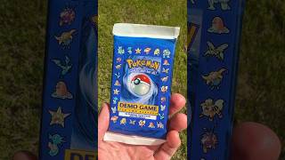 The First Pack of Pokemon Cards EVER MADE