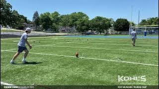 Connor Radaj 2022 Milwaukee Training Camp