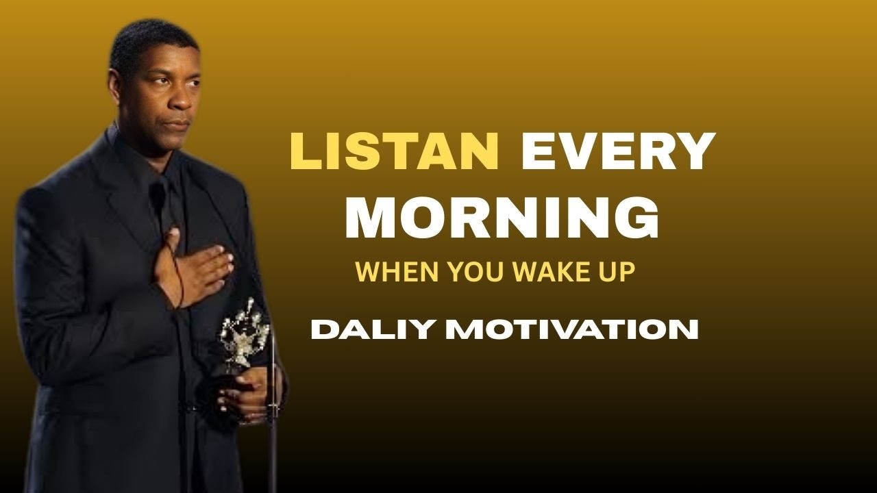 Morning Motivation 2026 – Start Your Day with Discipline & Power | Inspired by Denzel Washington